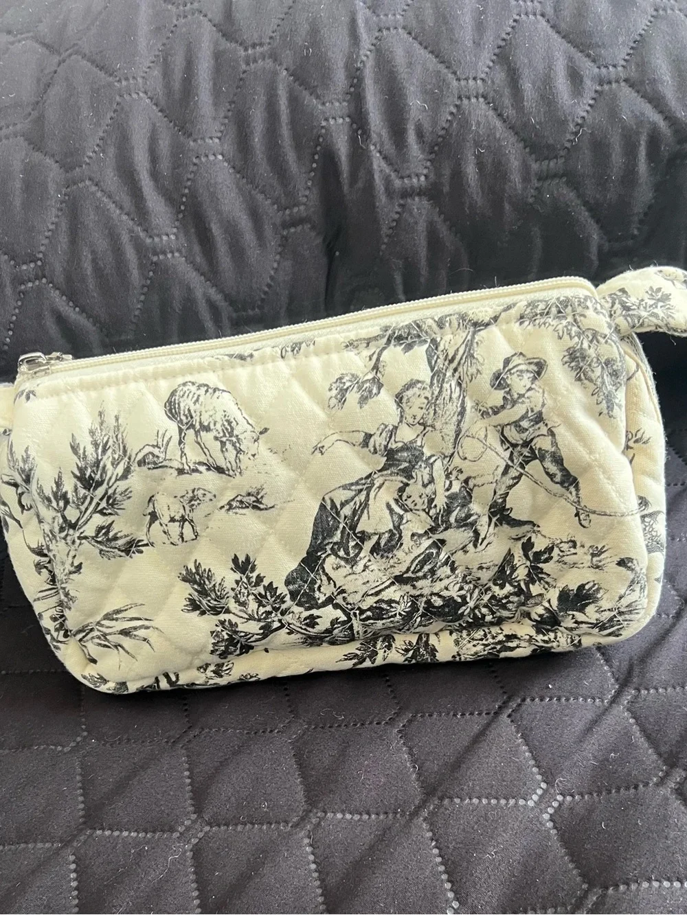 Americana by Sharif Quilted Cosmetic Bag